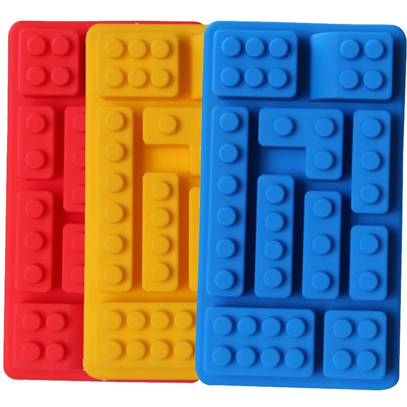 Moules à Gâteaux en forme de Lego (lot de 6)