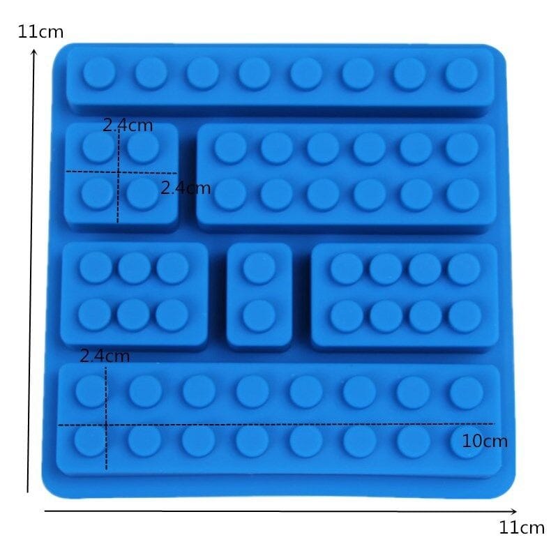 Moules à Gâteaux en forme de Lego (lot de 6)