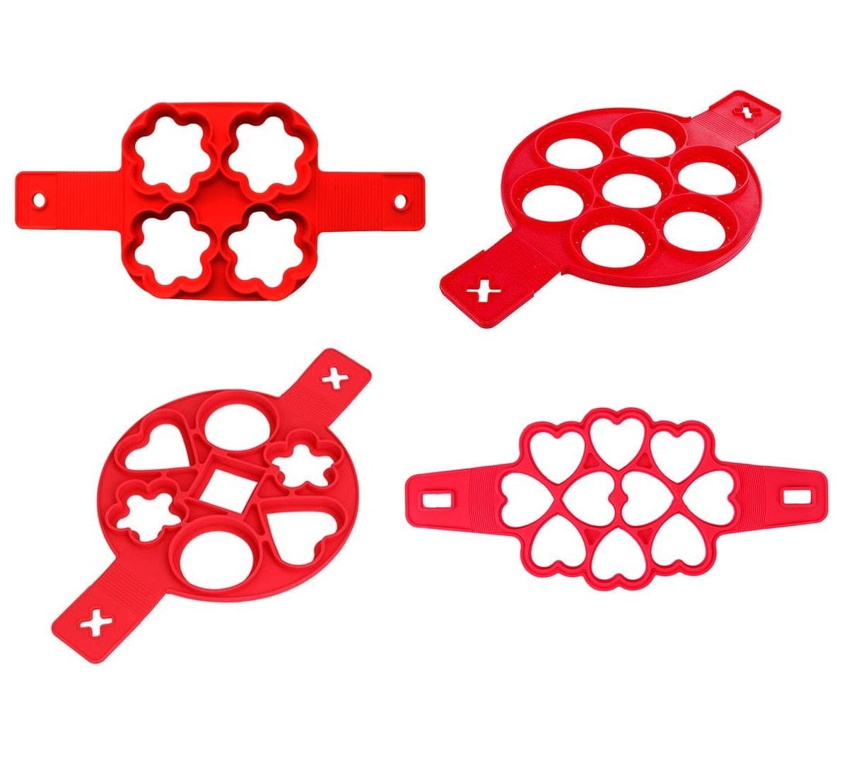 Moules à Pancakes et Gâteaux par lot de 4