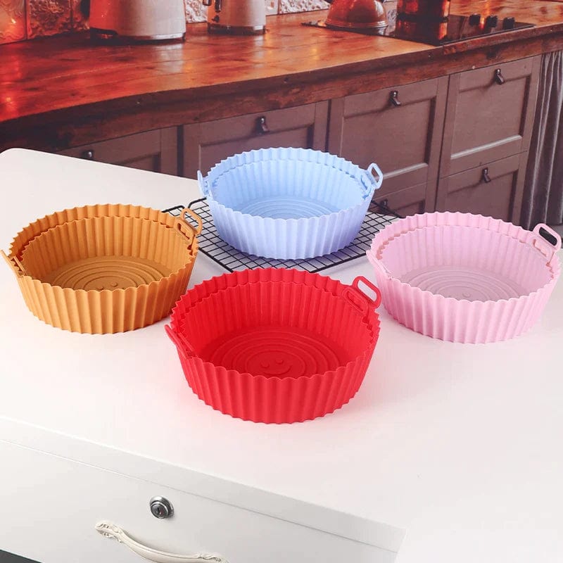 Moules en Silisone Ronds pour Friteuse sans huile