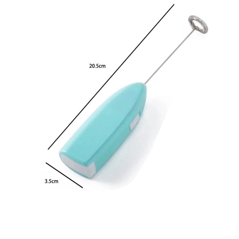 Mousseur à Lait électrique Bleu