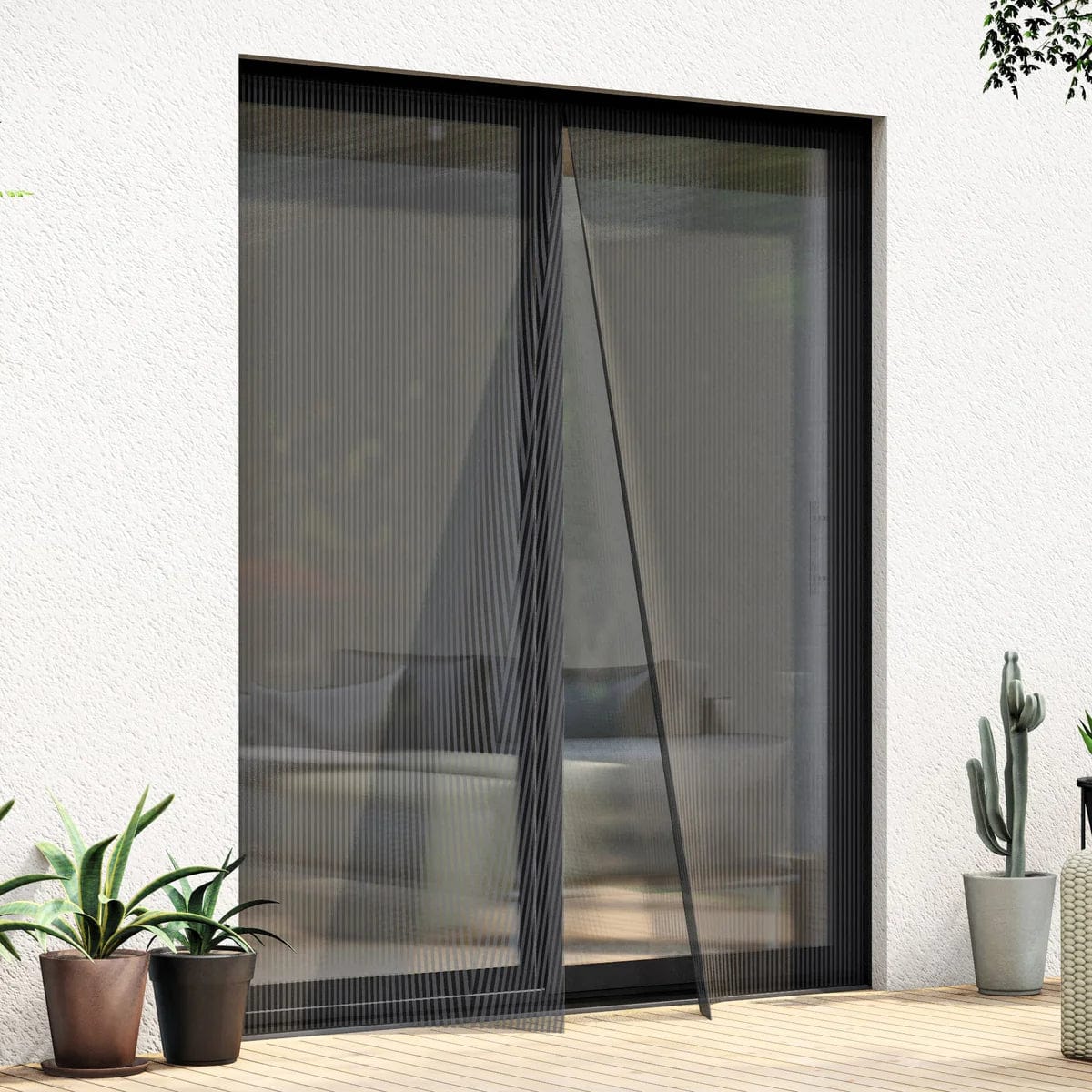 Moustiquaire Aimantée pour Portes et Entrées : Fermeture Automatique