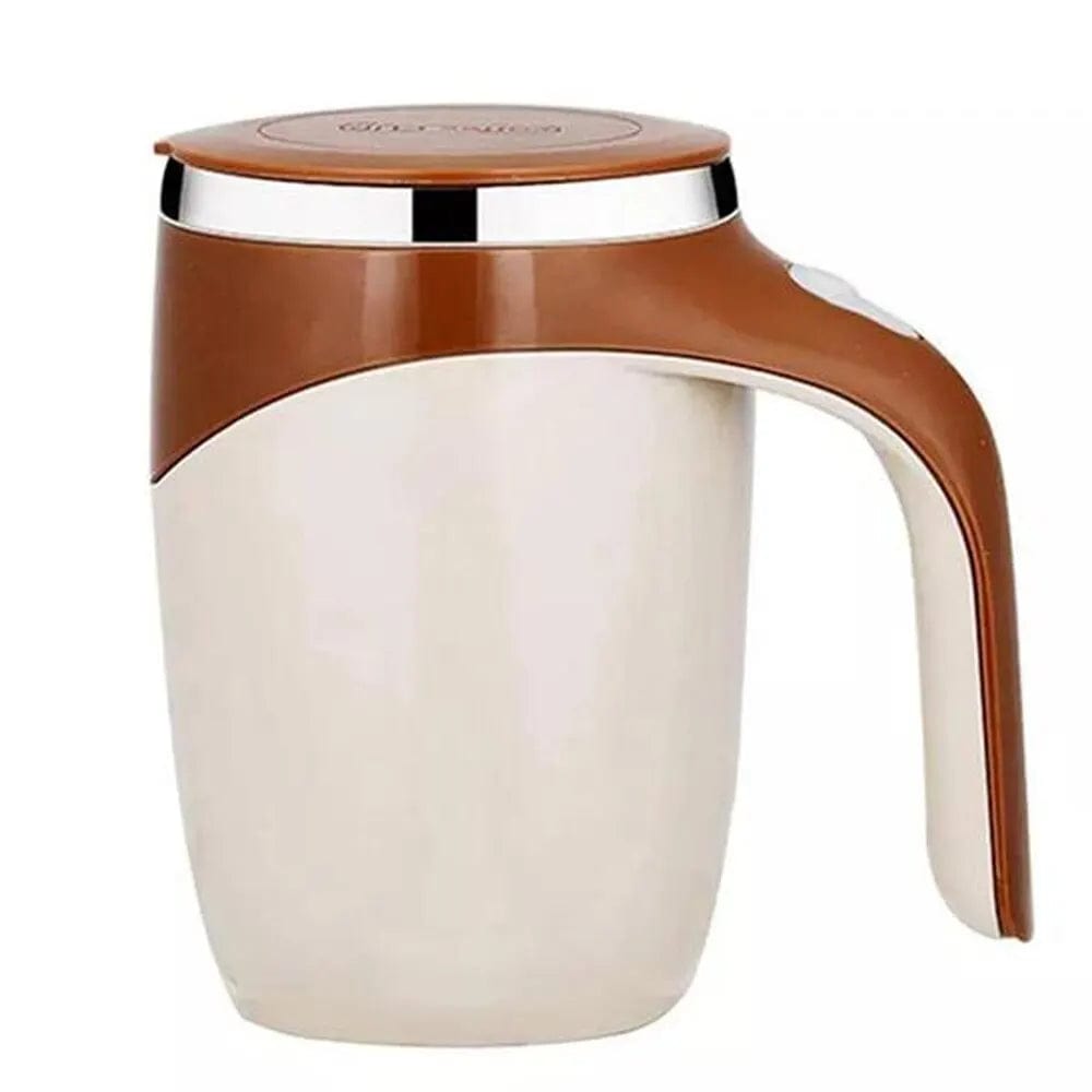 Mug Mélangeur Magnétique Rechargeable - Tasse de Café Automatique Rotation Lazy Milkshake 301 400ml / coffee G494B