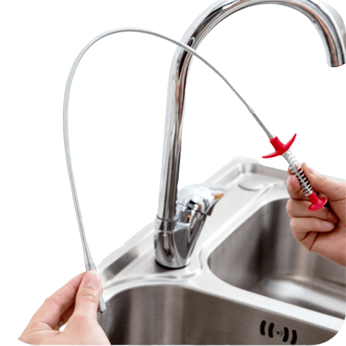 Pince longue portée pour canalisation d'évier