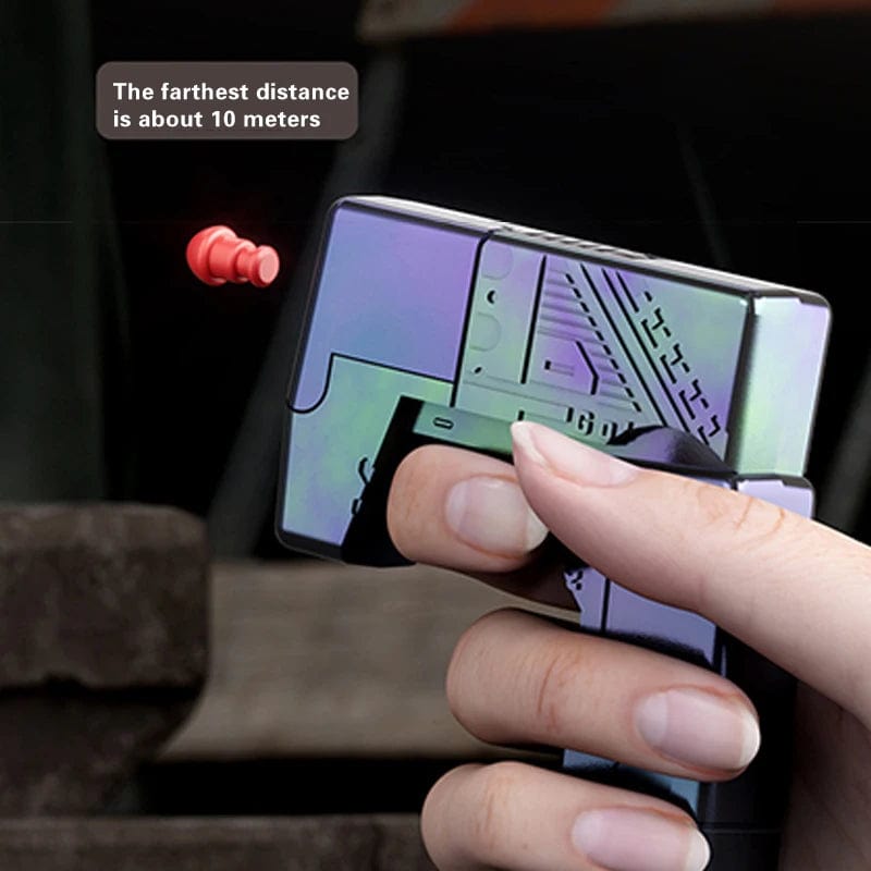 Pistolet anti-stress « TransformeR » en alliage haut de gamme