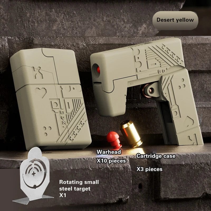 Pistolet anti-stress « TransformeR » en alliage haut de gamme Desert