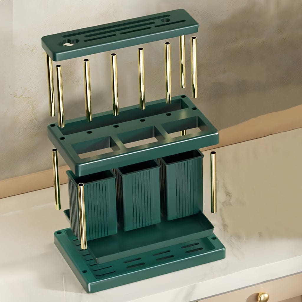 Porte-couteaux Cuisine Intégré - Boîte Rangement Couverts