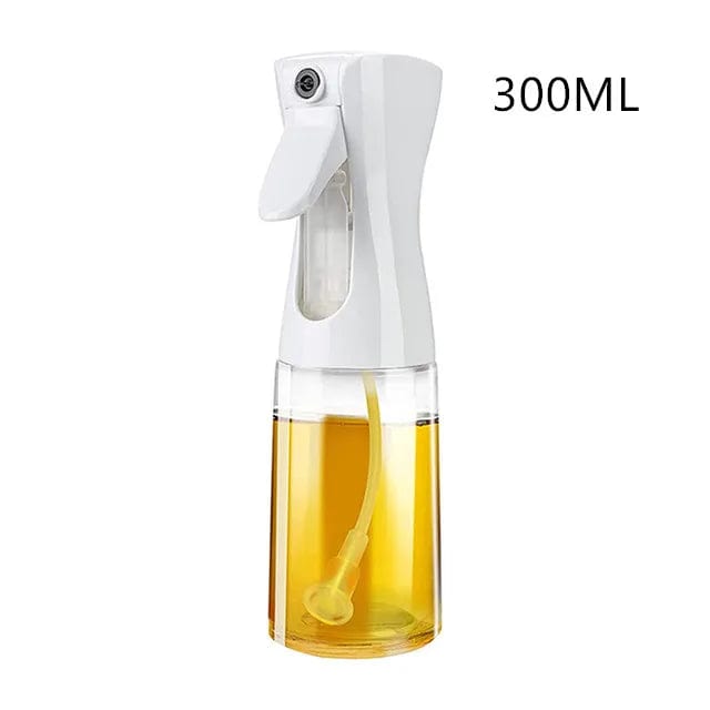Pulvérisateur d'Huile de Cuisine 200ml/300ml - Eco-Friendly & Pratique White 300ML
