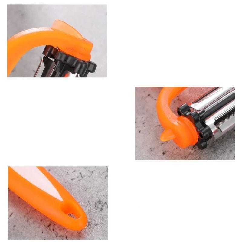 Râpe à Légumes Rotative 3 Lames en 1