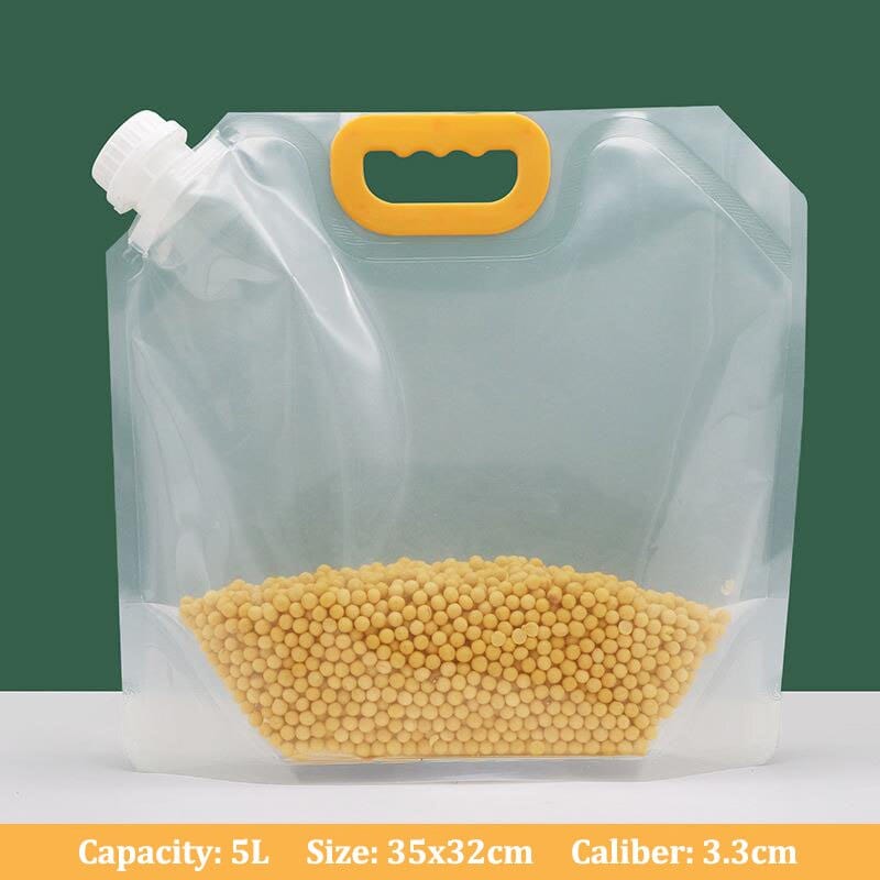 Sacs de Conservation avec poignée et verseur refermable