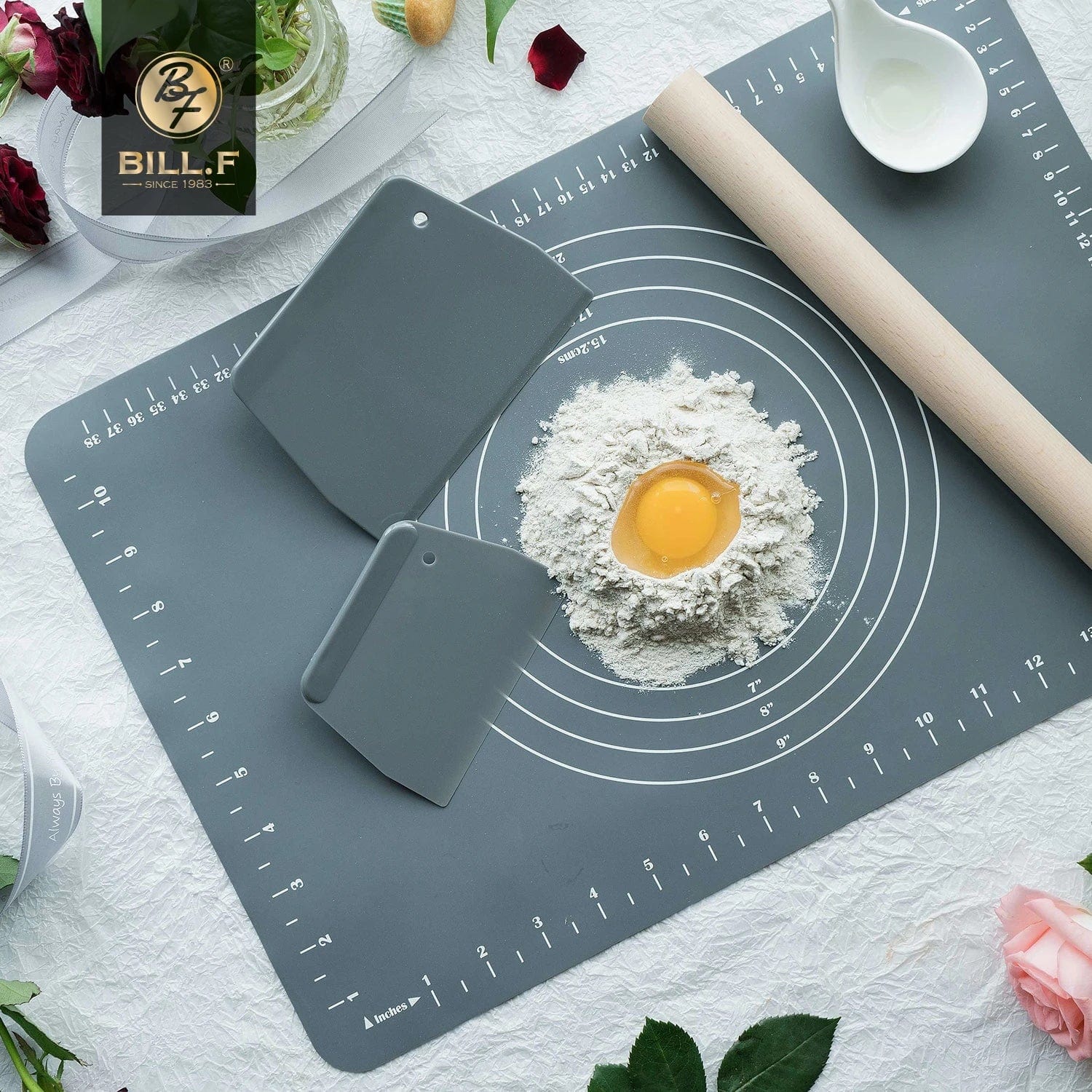 Spatule pour Crème à Gâteau en Plastique - Set de 2 - Outils de Pâtisserie pour la Maison