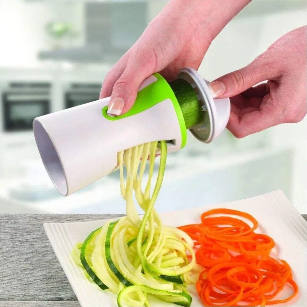 Spiralizer de Légumes Multifonction en Acier Inoxydable Green