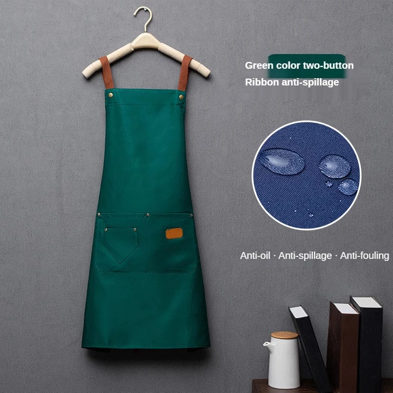 Tablier de cuisine sans manches en tissu non-tissé pour homme et femme tablier