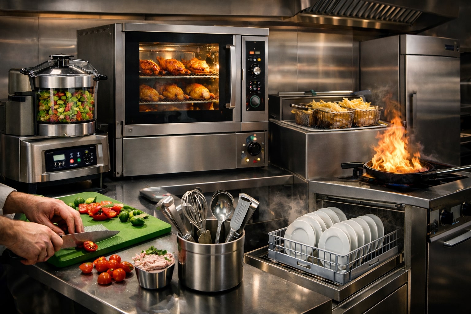 Top 10 des équipements indispensables pour une cuisine professionnelle réussie