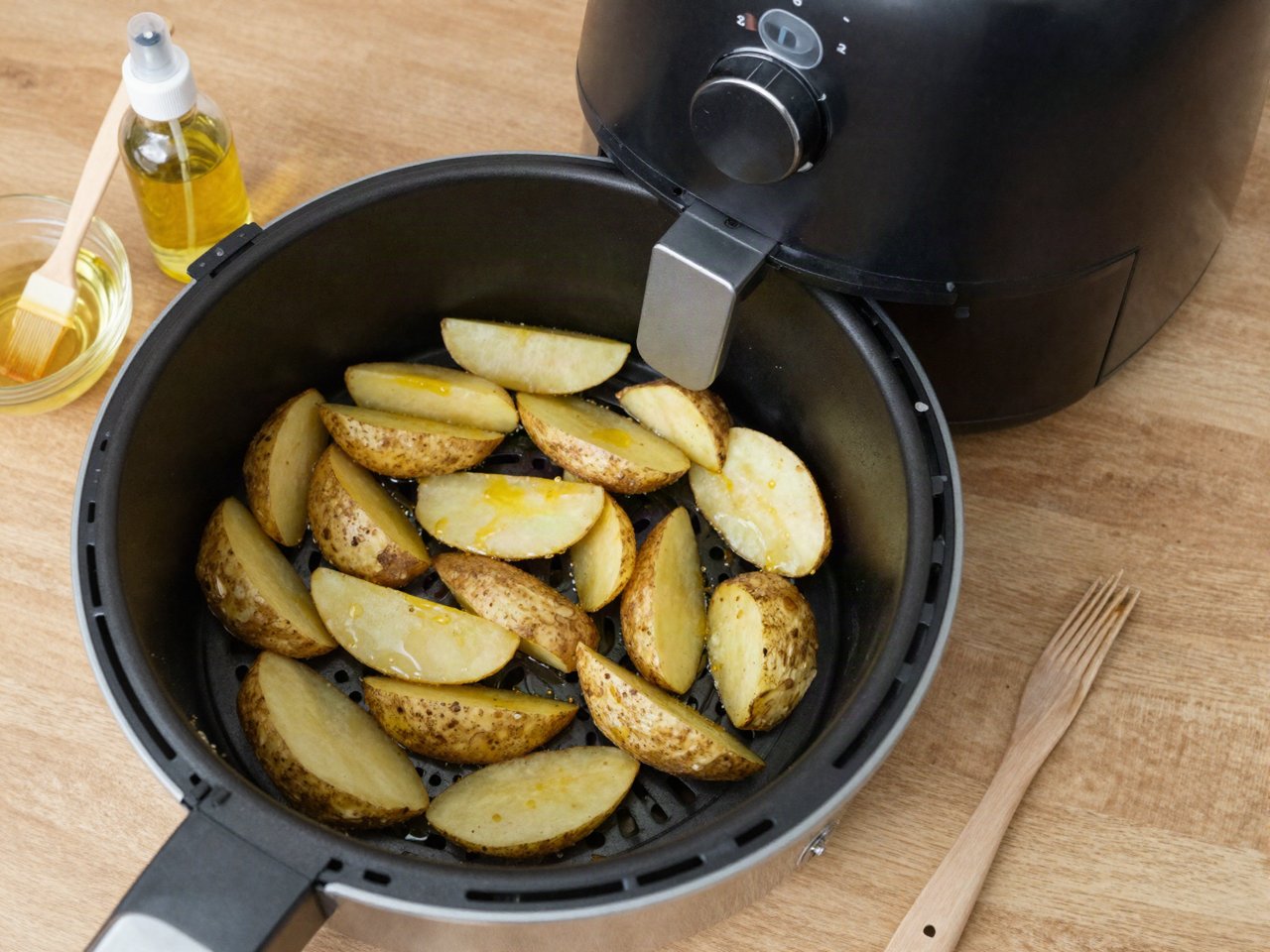 Quand ajouter un peu d'eau dans le air fryer ?