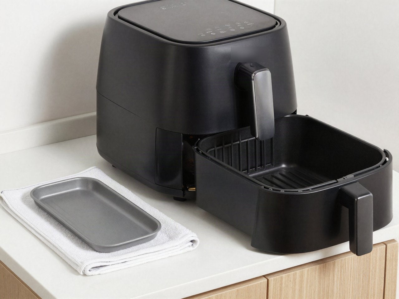 Ouvrir un air fryer : pendant la cuisson et en cas de blocage