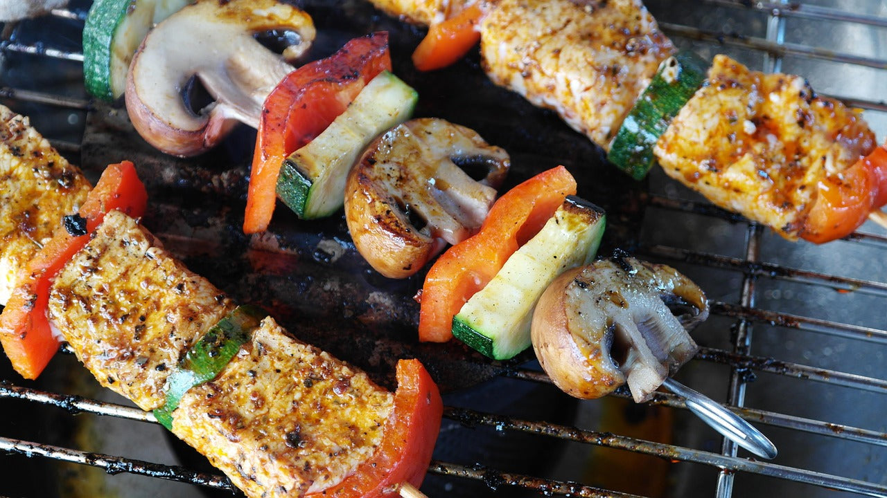 Brochettes de viande hachée (keftas)