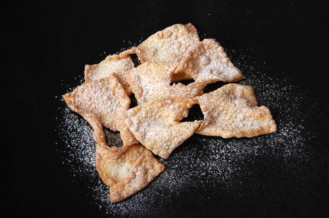 Beignets de carnaval (bugnes) au robot pâtissier