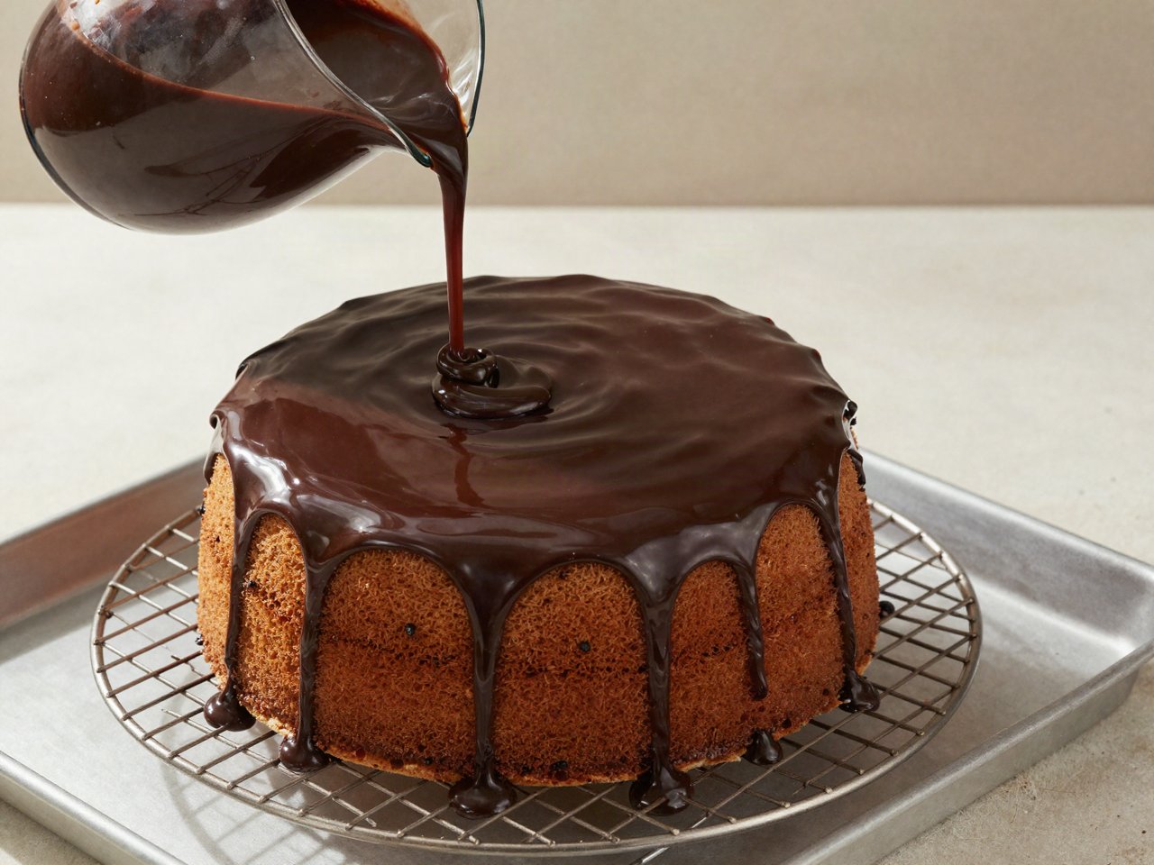 Faire durcir du chocolat sur un gâteau