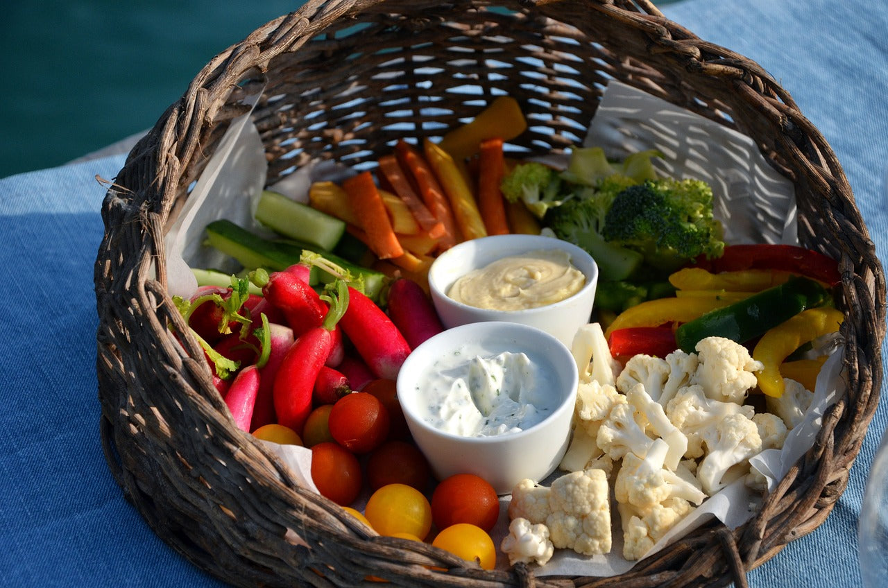 Les légumes de l'anchoïade