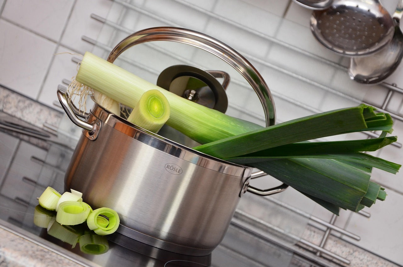 Soupe poireau-pomme de terre au Monsieur Cuisine