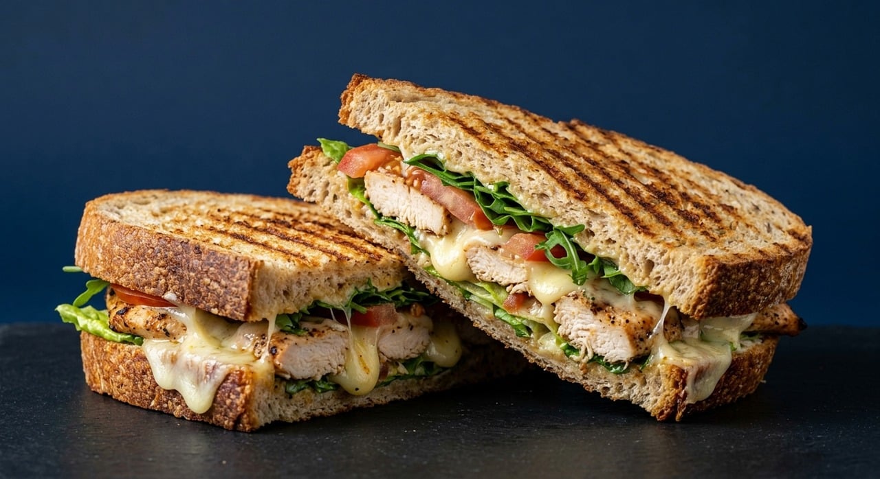 Sandwich chaud à la viande hachée