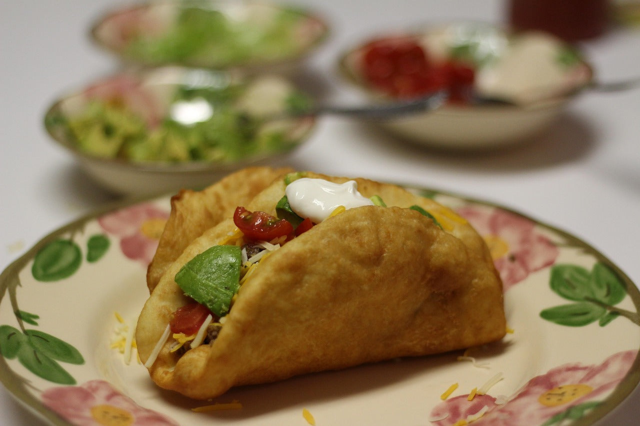 Tacos à la viande hachée