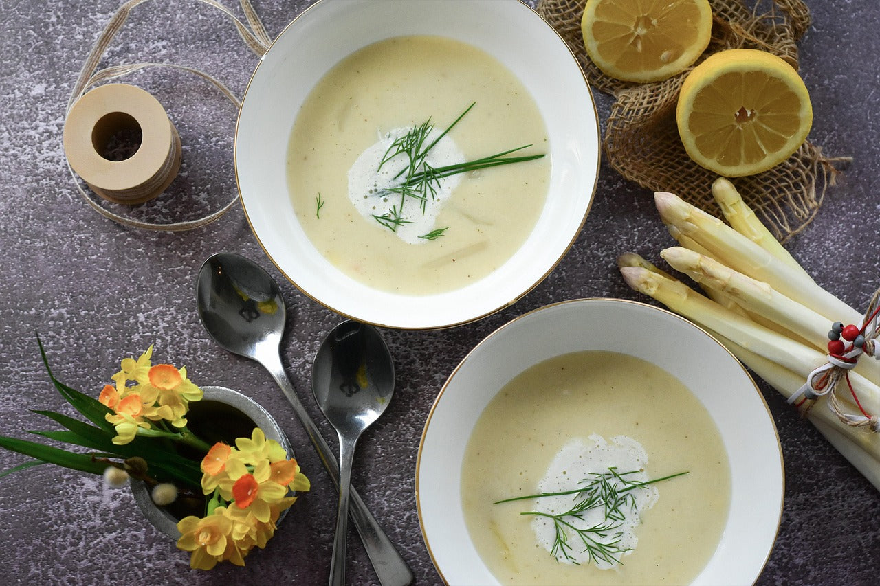 Velouté d'asperges au Thermomix (blanches ou vertes)