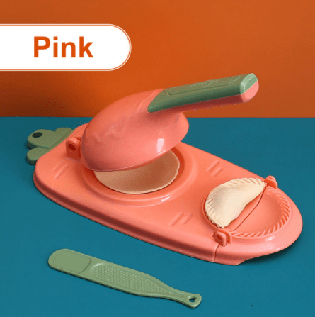 2 in 1 Multifunctional Dumpling Maker Pink