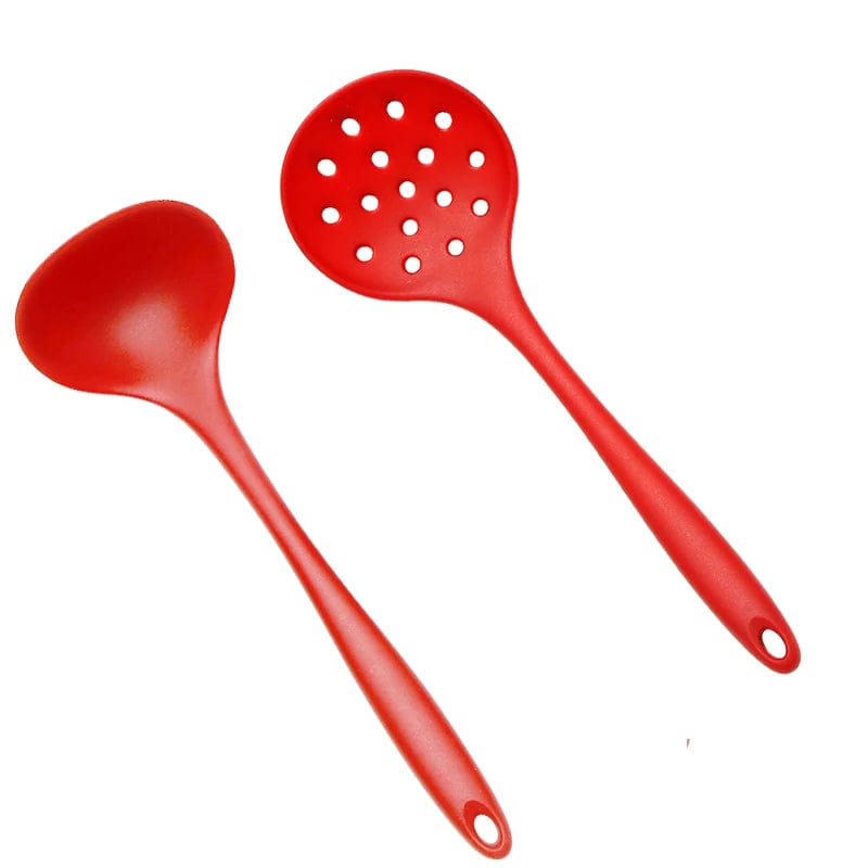 3/2 Pcs Cooking Kitchenware Tool Silicone Utensils Set Non-Stick Cookware  Ladle  Shovel  Kitchen Accessorie 2pcs Style 5