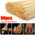 90pcs Disposable Bamboo Stick Food Grade Bamboo Skewer Sticks Natural Wood Long Stick for Barbecue Fruit BBQ Tools 15/20/25/30cm 30CM