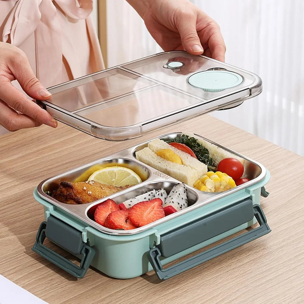 Lunch Box pratique en acier inoxydable