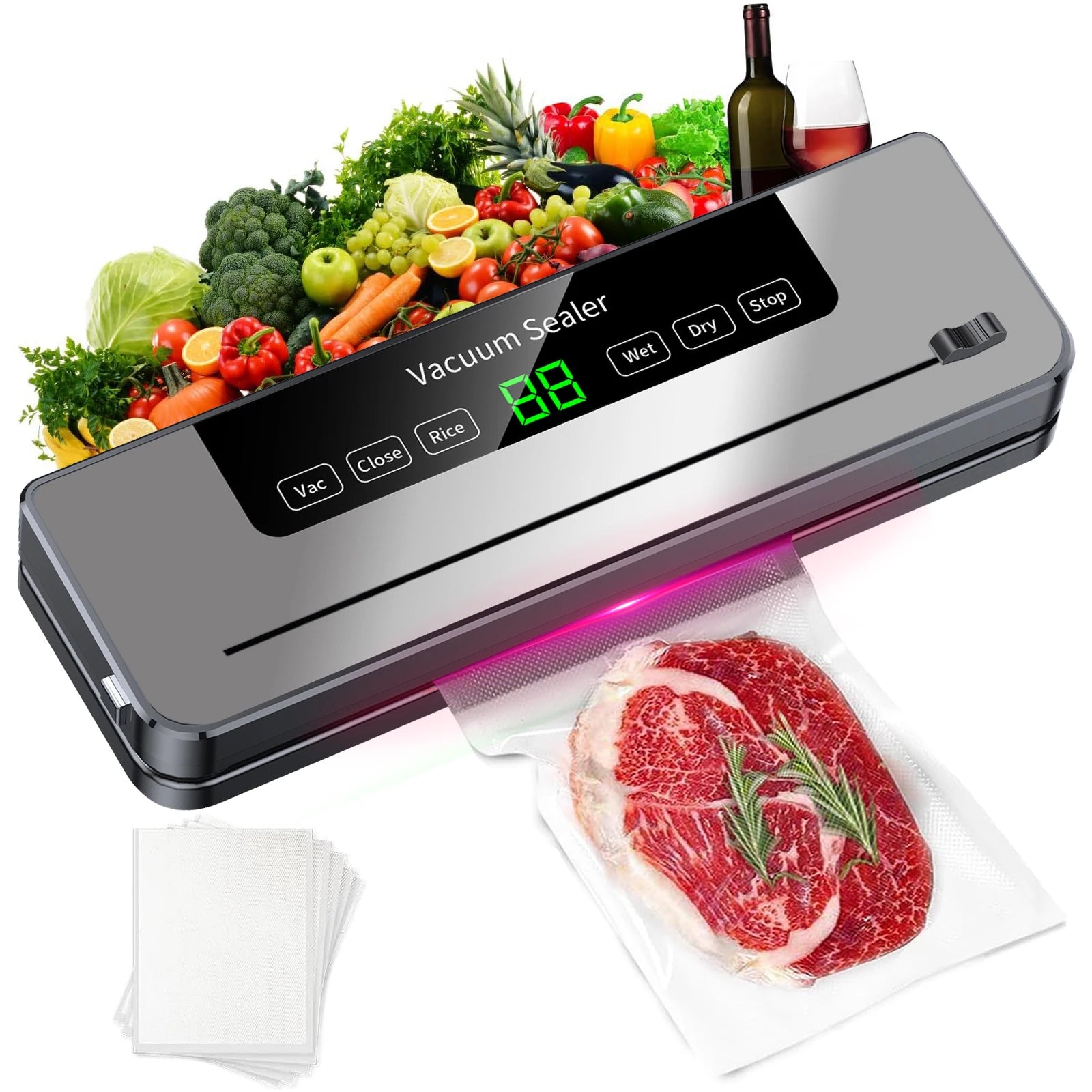 machine conçue pour emballer sous vide