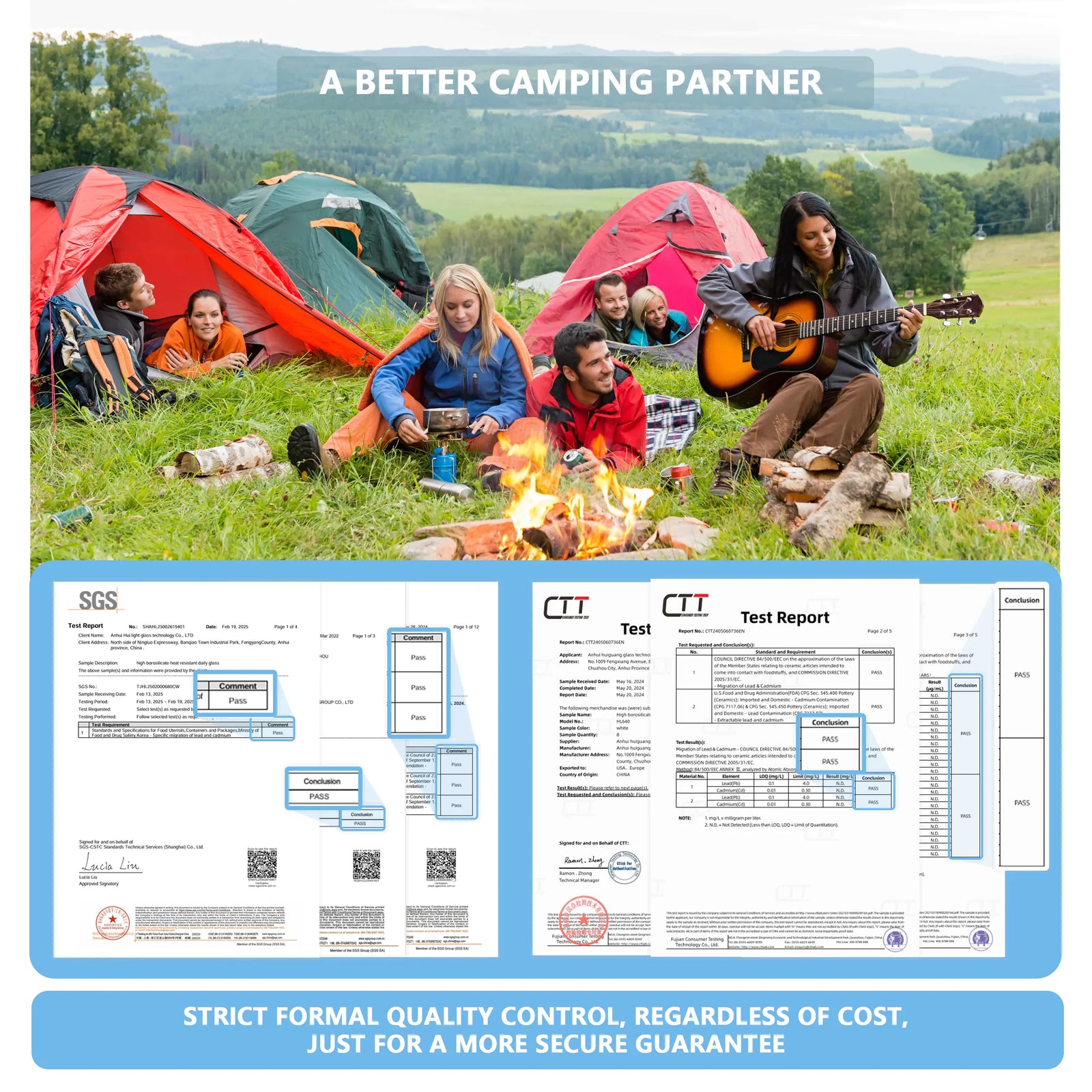 récipient en verre borosilicate pour conservation