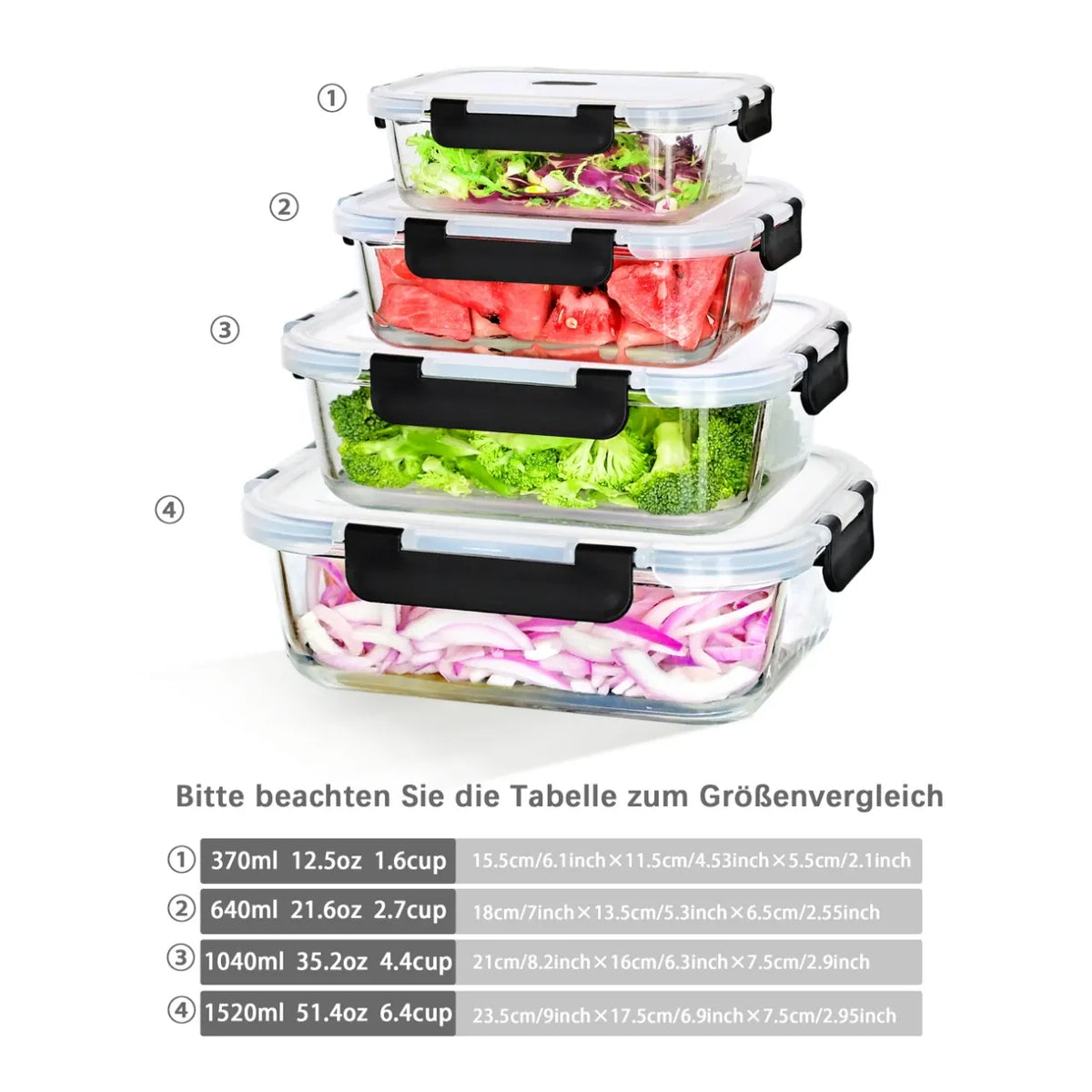 boîte hermétique en verre borosilicate