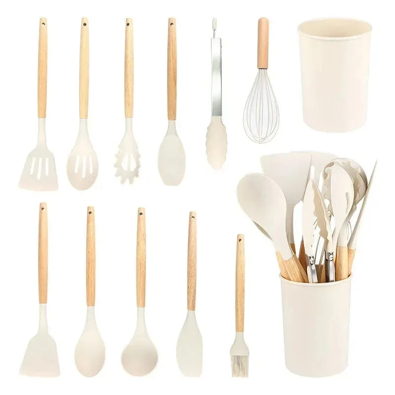 set de cuisine en silicone très résistant