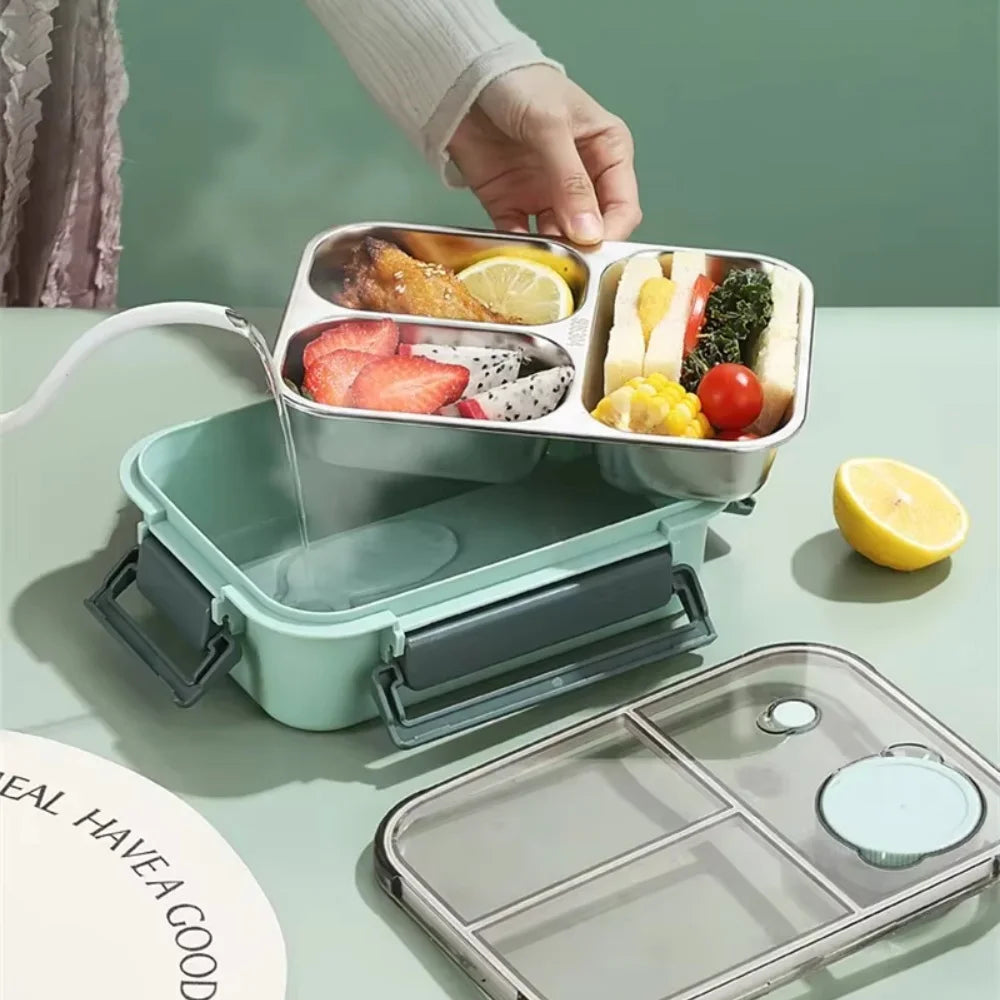Boîte alimentaire isotherme avec compartimentation