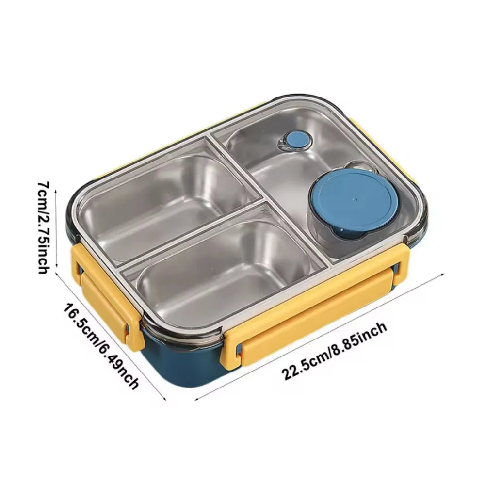 Boîte Isotherme 850ml Inox 304 avec Compartiments Étanches