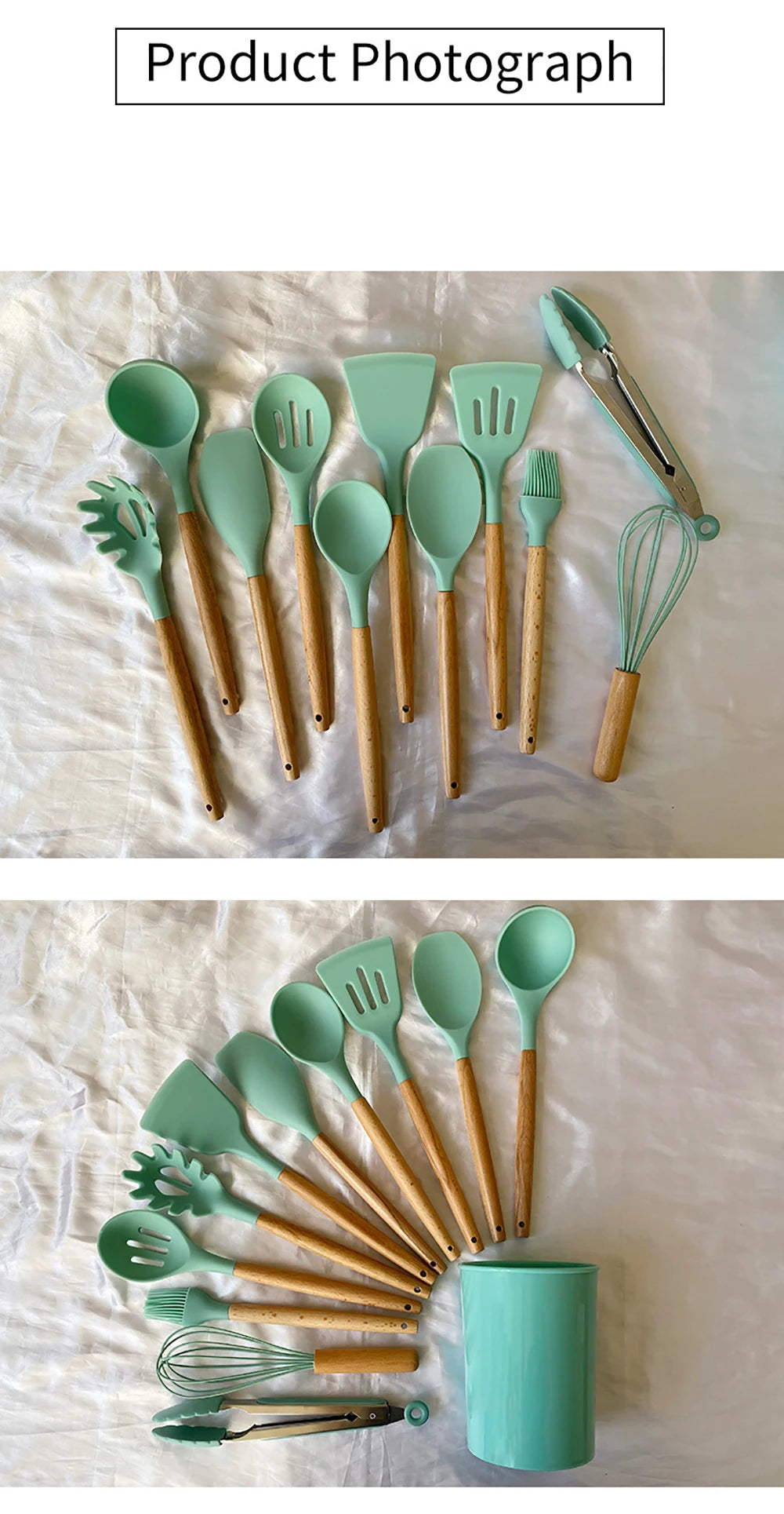 ustensiles pratiques pour cuisson en silicone