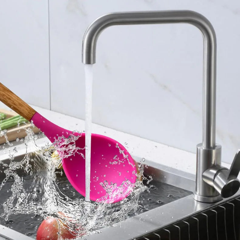 Set Ustensiles Silicone 12 pièces Cuisine | Résistants à la chaleur