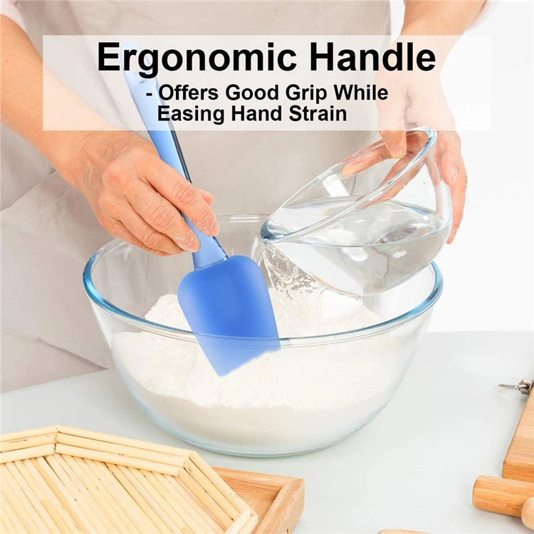 spatules flexibles pour dessert