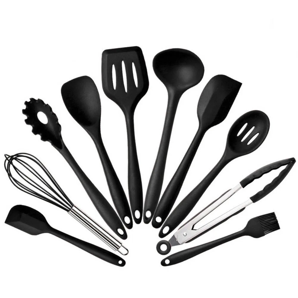 ensemble d'ustensiles de cuisson modernes