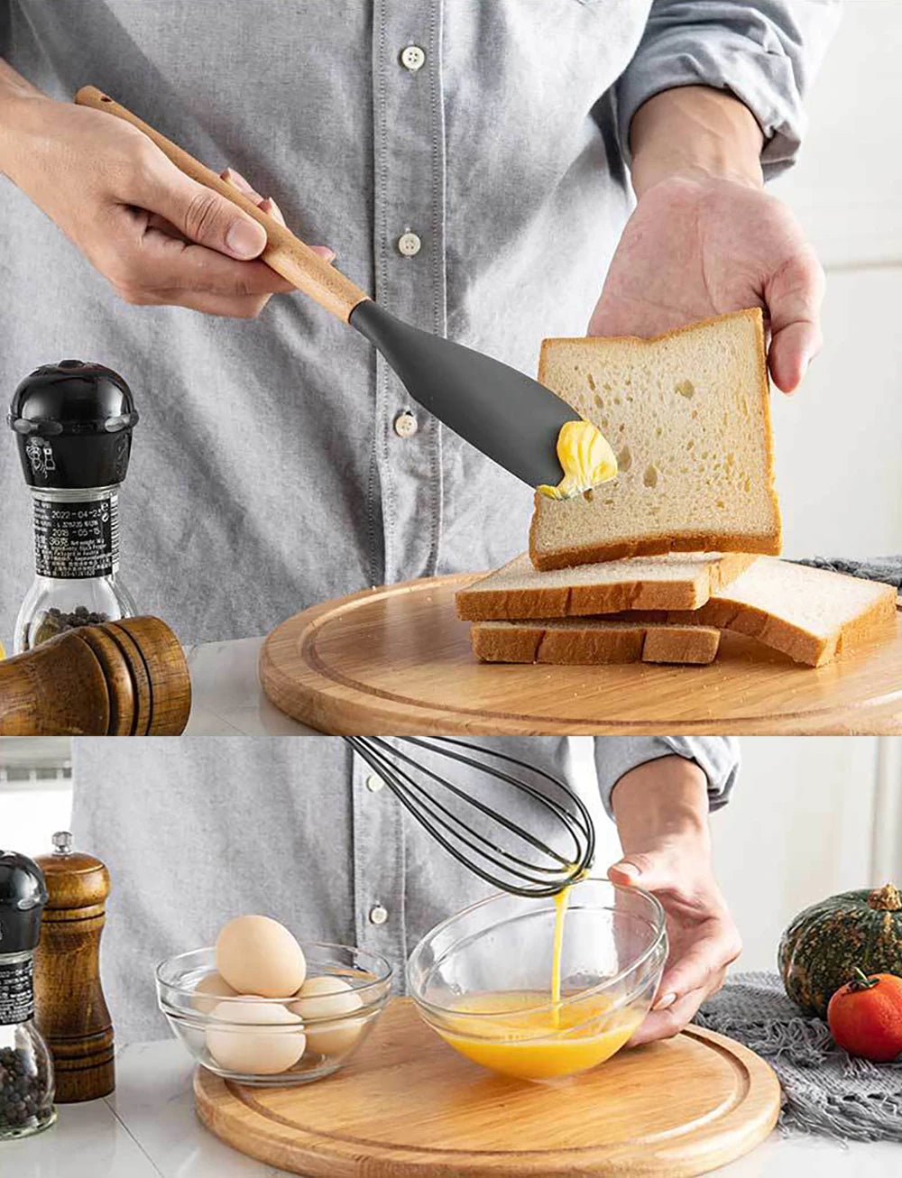 ustensiles en silicone pour chefs passionnés