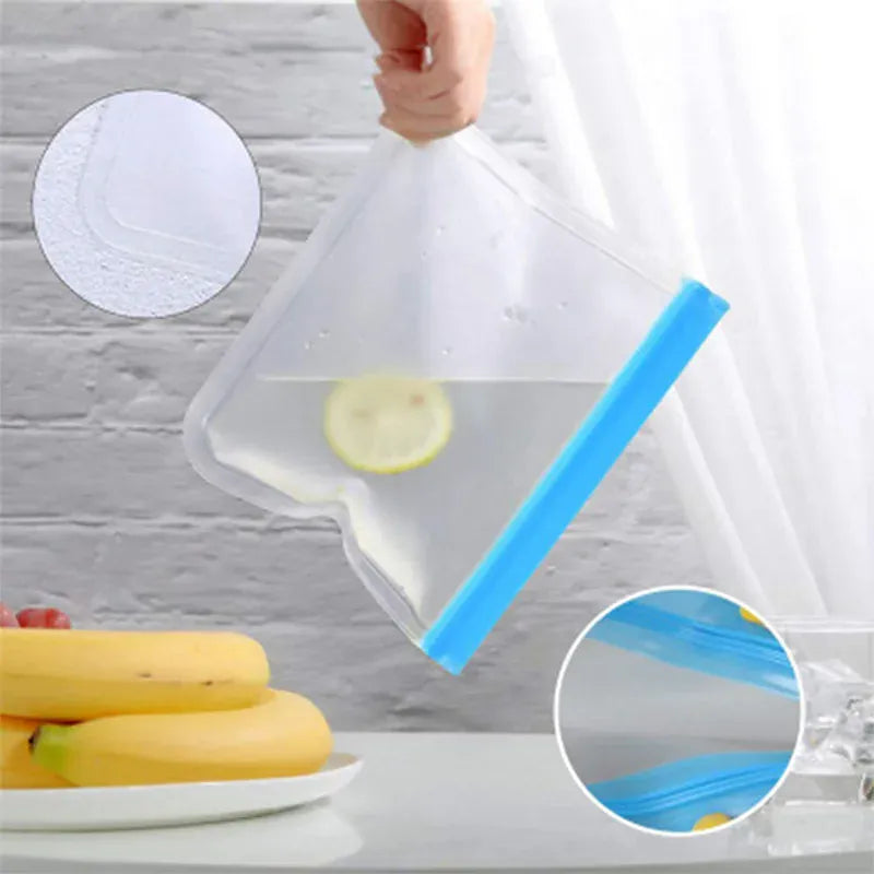 sachets de rangement réutilisables