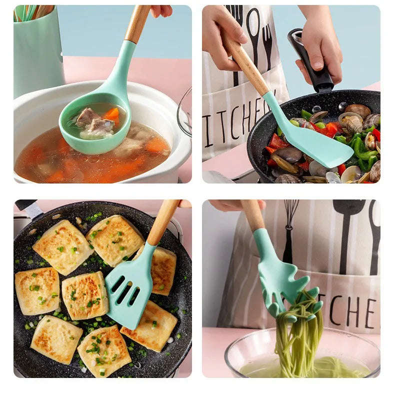 outil de cuisine silicone facile à nettoyer