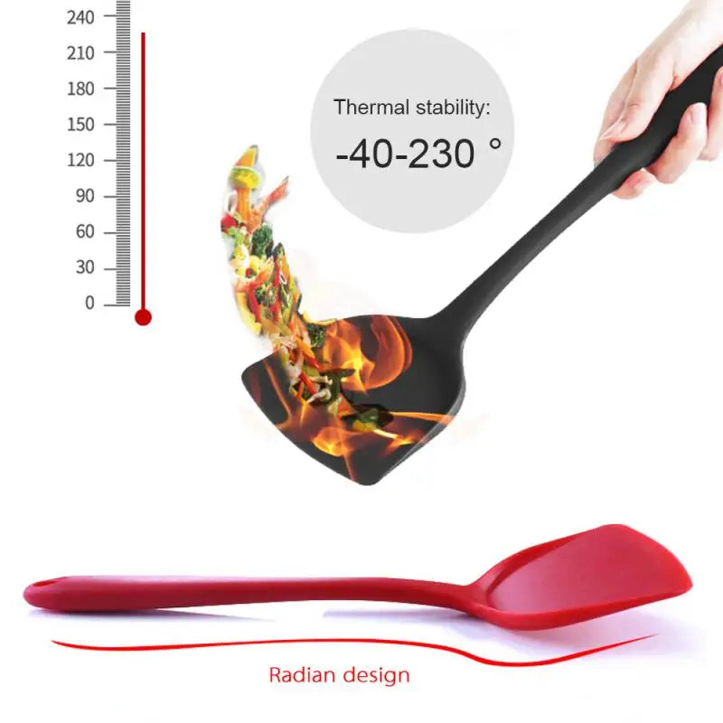 spatule silicone pour les aliments délicats