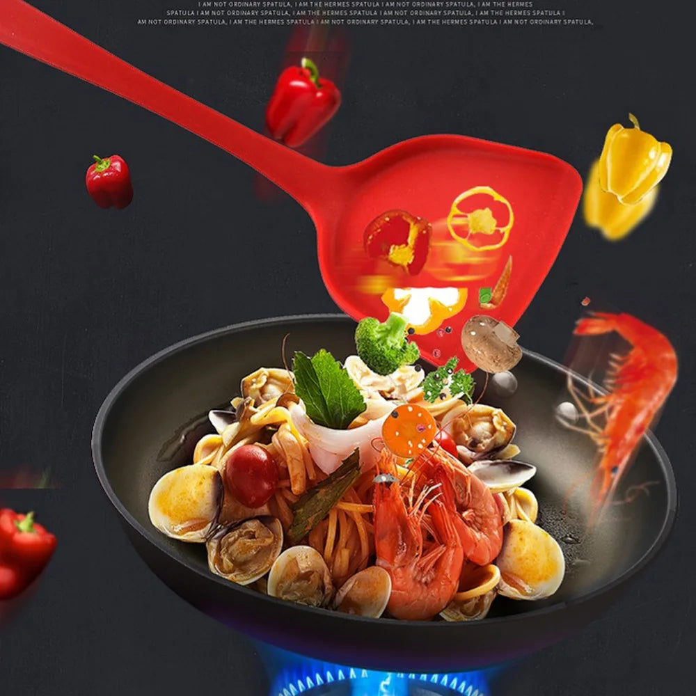 spatule pratique en silicone pour cuisine