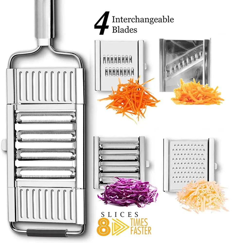 accessoire pratique pour cuisine avec lames en acier