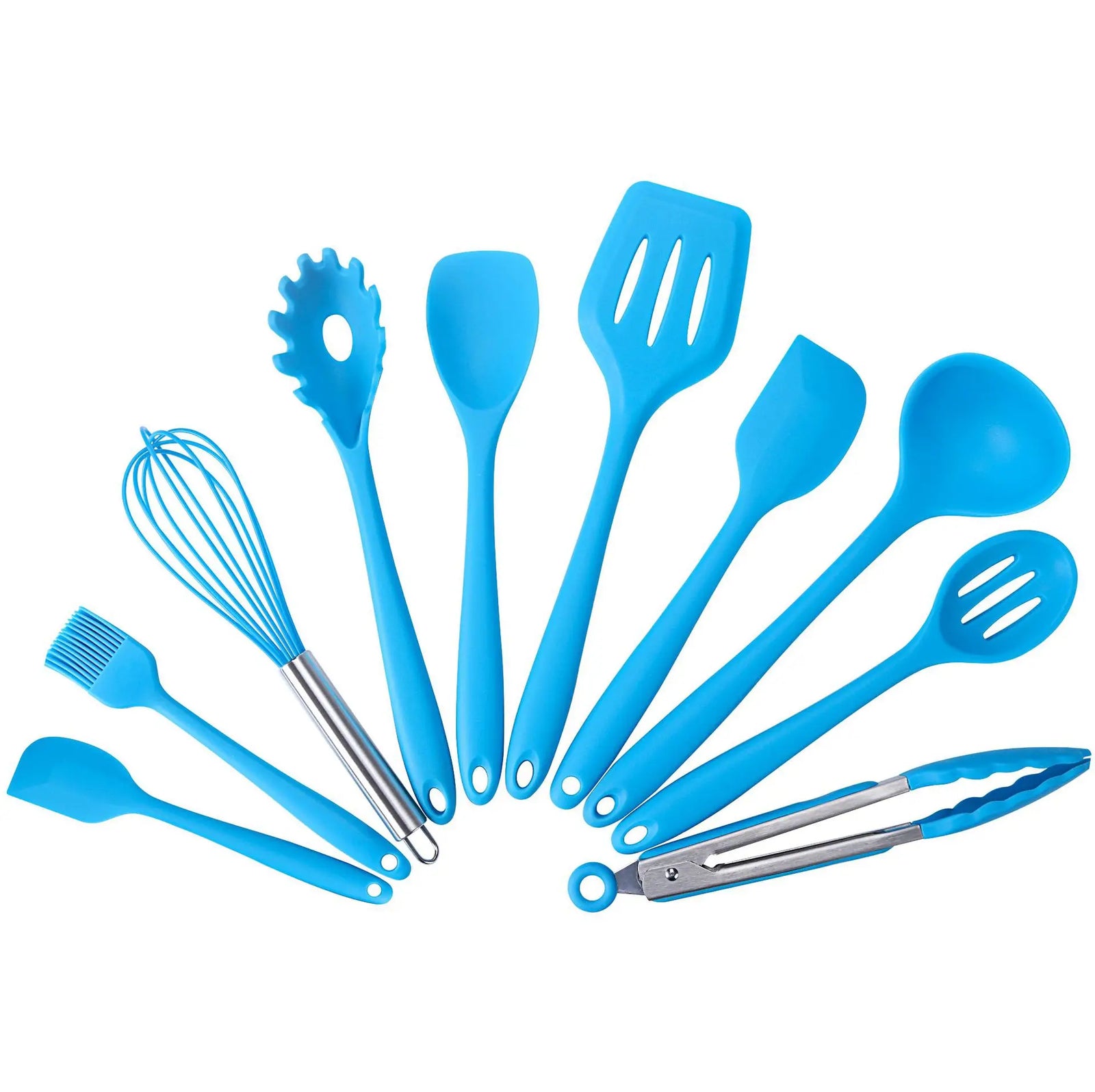 kit d'ustensiles multi-fonctions en silicone
