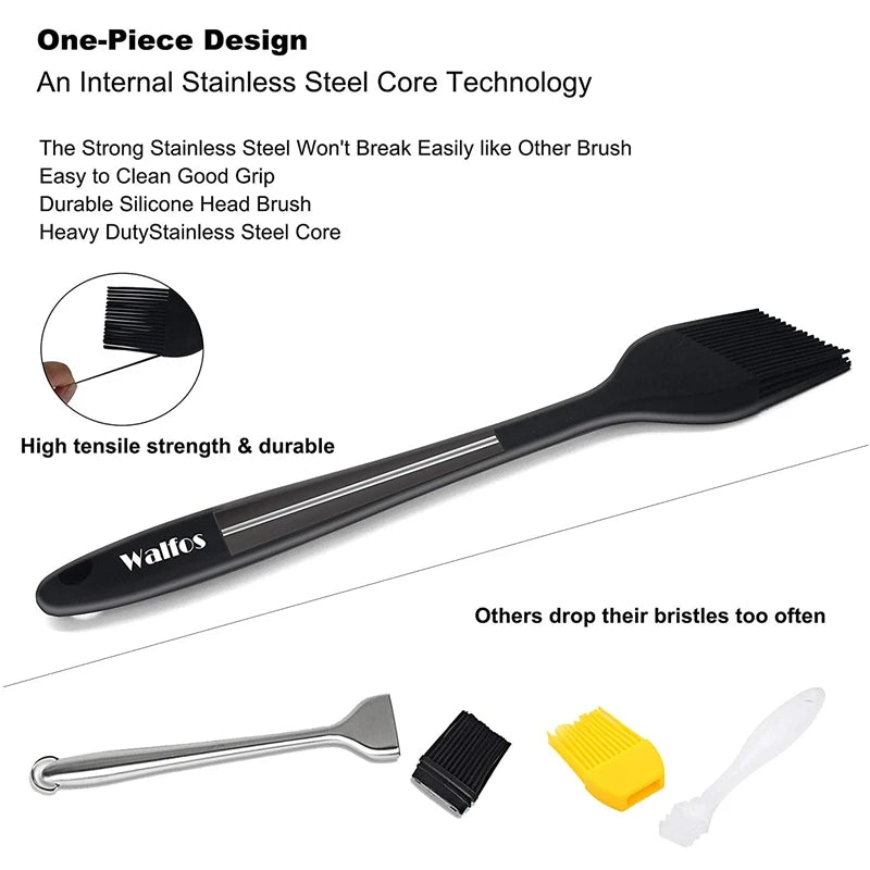 kit spatules pour cuisson barbecue